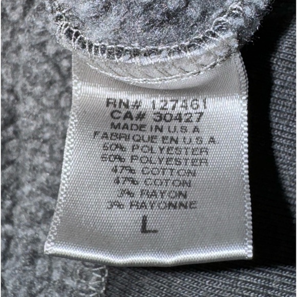 WILDFOX Tri stripe Burnout Jersey jacket women’s size large - Picture 15 of 17